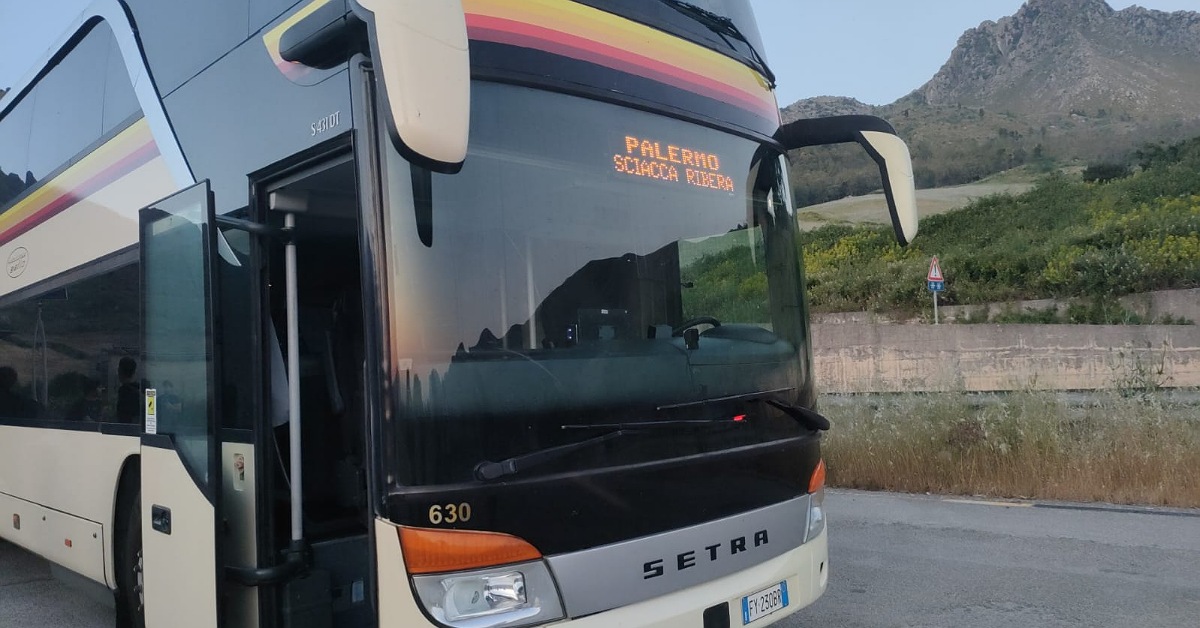 Nuovo disservizio sulla tratta Palermo-Sciacca, pullman Gallo si ferma durante la corsa