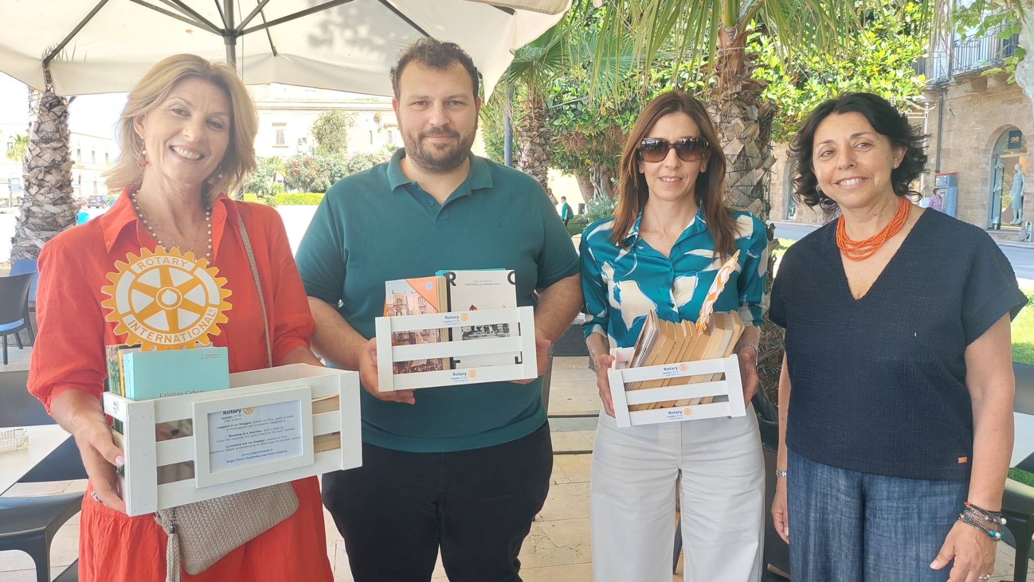 Il Rotary lancia il Book Crossing a Sciacca (Video)