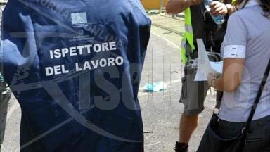 Raffica di controlli dell’Inail nell’Agrigentino: sospese attività tra hotel, panifici e cantieri