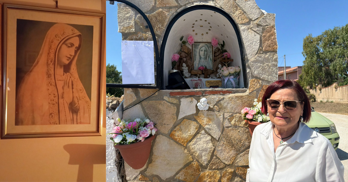 Decimo anniversario dell’edicola votiva in contrada Perriera, fede e devozione per la Madonna (Video)