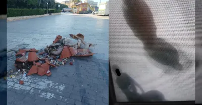 Una donna accusata di avere distrutto il vaso in ceramica nella piazza Rossi di Sciacca