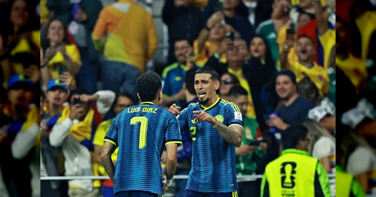 Gol della Colombia contro l'Uzbekistan al Mondiale 2026, stadio Azteca