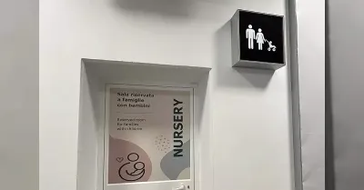 Sala per famiglie a Palermo, nuovo spazio in aeroporto