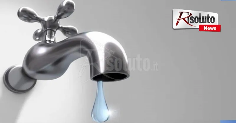 Stop all'acqua in 8 comuni agrigentini mentre Aica contesta il caso delle portate di Siciliacque