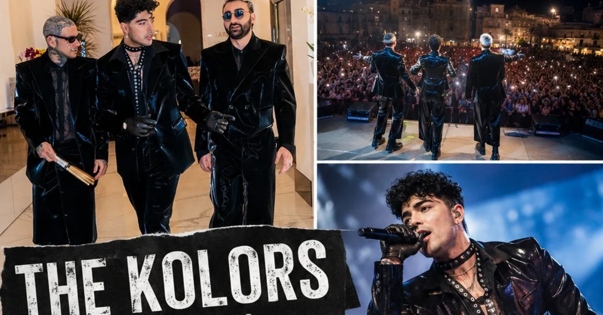 Concerto dei The Kolors a Sciacca il 27 luglio in piazza Angelo Scandaliato