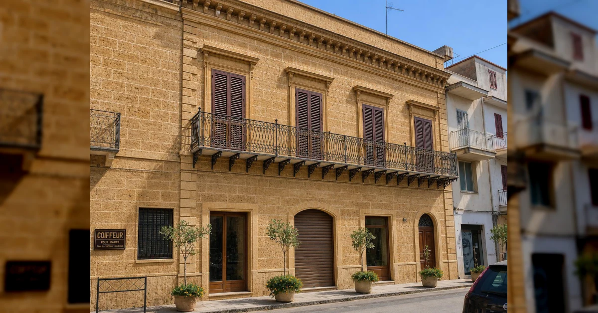 Immobile indipendente da ristrutturare di oltre 330 mq nel centro storico di Ribera, tre livelli da 110 mq ciascuno.