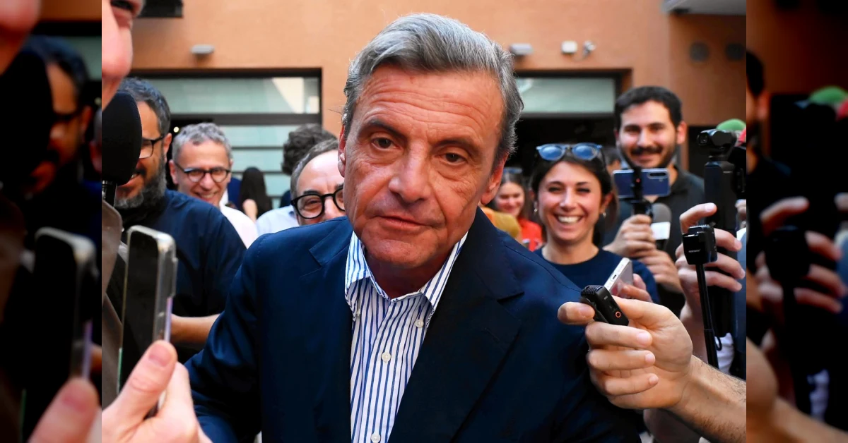 Carlo Calenda, leader di Azione, ribadisce il no all'alleanza del centro con il campo largo in vista delle elezioni