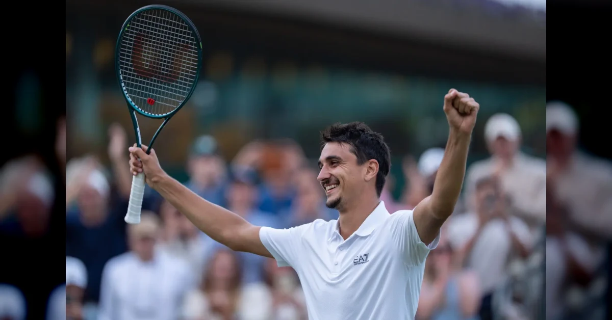 Lorenzo Sonego e Jasmine Paolini celebrano le vittorie al primo turno di Wimbledon 2025
