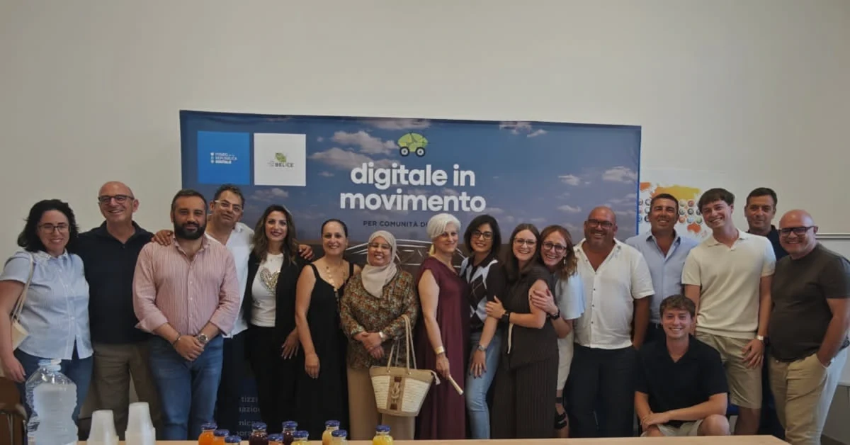 Evento finale del progetto Dritto al Punto a Partanna, con il lancio di Innsula e il bilancio delle attività digitali del GAL Valle del Belice
