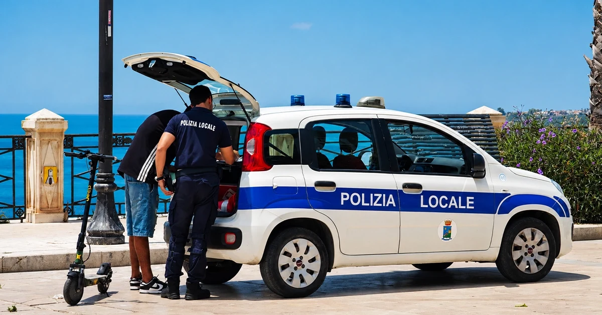 Monopattino investe turista californiana a Sciacca, multa di 200 euro al conducente