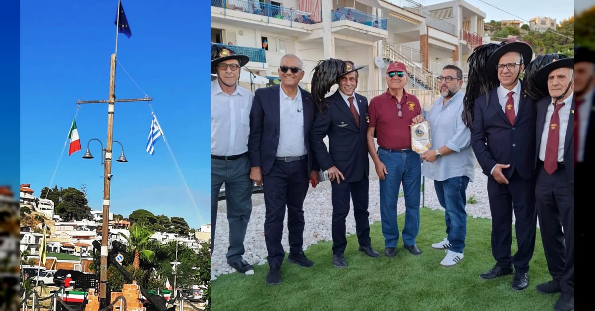 Seccagrande, rinnovate le bandiere al Monumento ai Caduti del Mare dell’Angelika