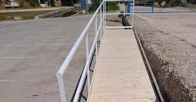 Menfi, nuova rampa di accesso alla spiaggia libera di Porto Palo