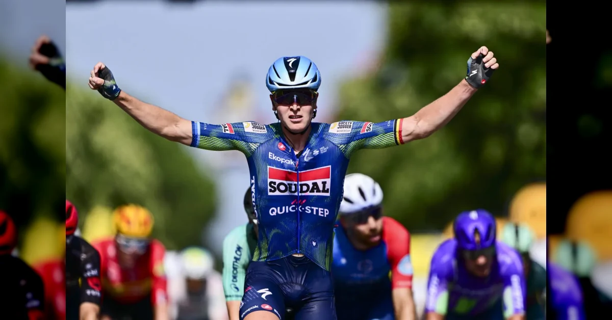 Tim Merlier vince la dodicesima tappa del Tour de France 2026, terzo successo personale