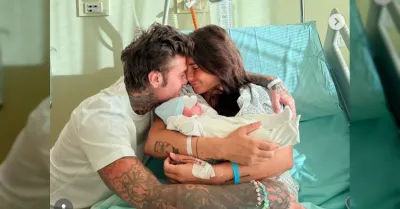 Fedez annuncia la nascita del terzo figlio Edoardo Lupo con Giulia Honegger