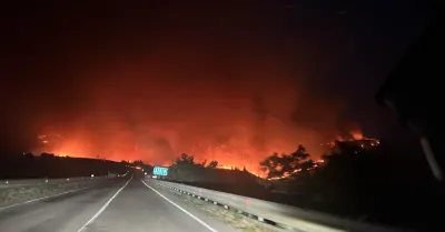 Massima allerta per caldo estremo, brucia il Belice e malore per un vigile del fuoco