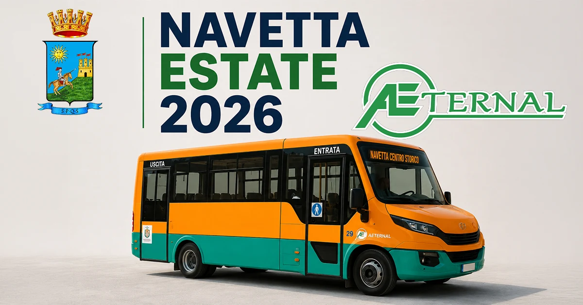 Bus navetta estivo 2026 a Sciacca: orari, fermate e percorsi per il centro storico