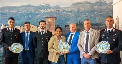 Ribera conferisce la benemerenza civica a tre carabinieri per coraggio e senso del dovere