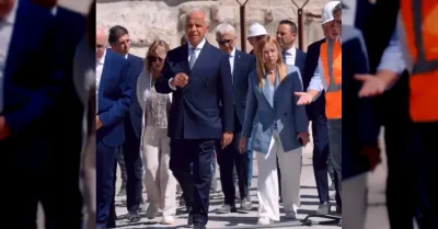 Giorgia Meloni visita il cantiere Tav in Val di Susa dopo gli scontri: "Violenza organizzata, lo Stato reagirà"