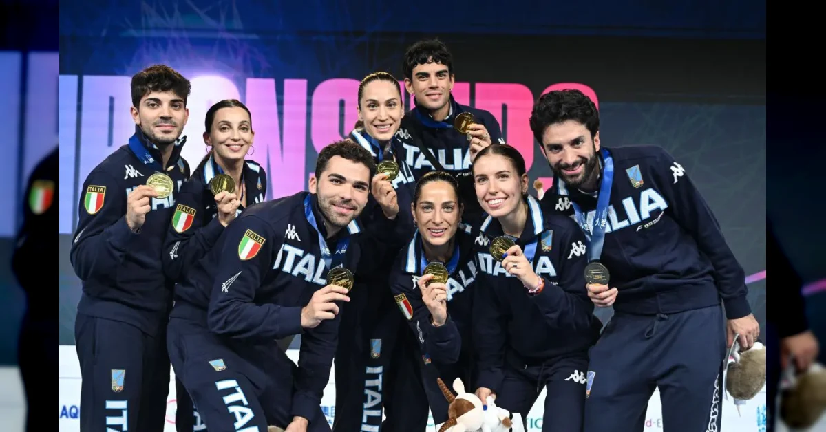 Italia vince doppio oro ai Mondiali di scherma Hong Kong: fioretto maschile e spada femminile