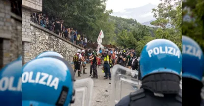 Gip convalida arresto di due manifestanti No Tav per devastazione e saccheggio in Val di Susa