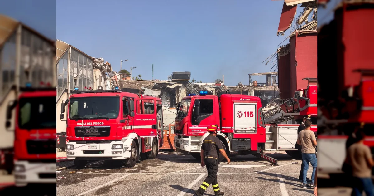 Palazzina crollata a Pistunina Messina dopo esplosione, vigili del fuoco e soccorsi tra le macerie