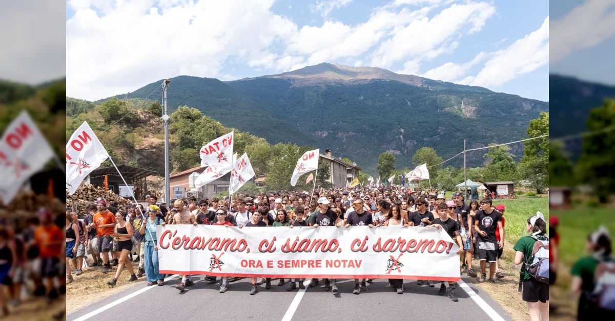 Manifestanti No Tav in campeggio a Susa, vietato dal prefetto di Torino