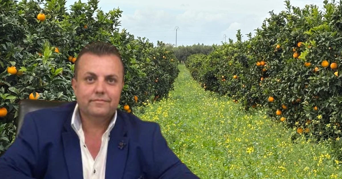 Salvatore Daino e agrumeto