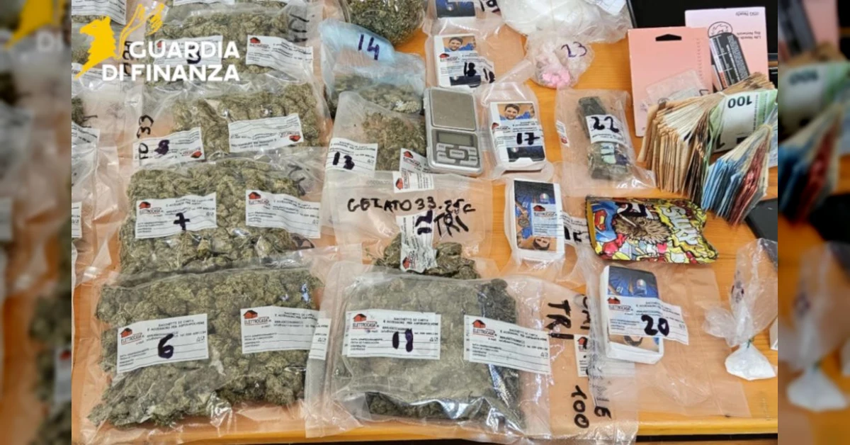 Operazione antidroga della Guardia di Finanza di Udine: 24 misure cautelari e droga sequestrata