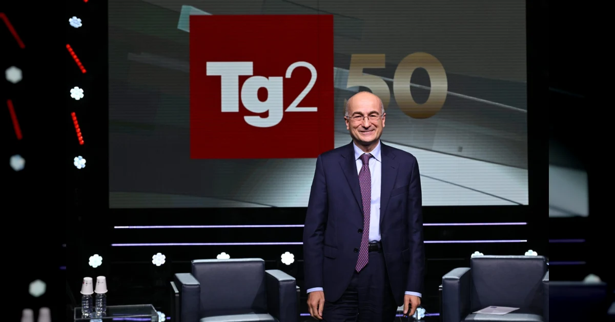 Tg2 delle 20.30 in crescita del 17,1% nel primo trimestre 2026 secondo Agcom