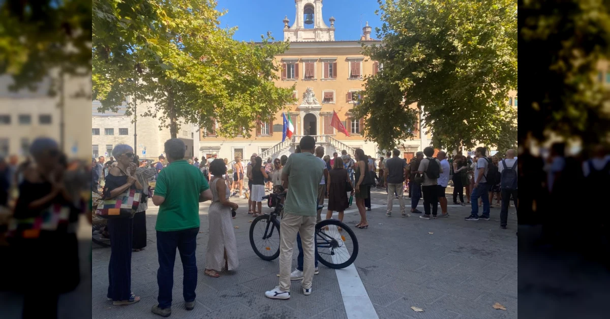 Scossa di terremoto magnitudo 4.3 nel Pisano, con epicentro nel Parco di San Rossore, vista di edifici e controllo tecnico