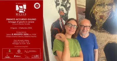 Mostra di Accursio Gulino a Gibellina: "Schegge di giochi in cenere" inaugura l'8 agosto