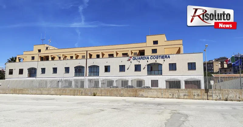Il natante affondato a Maragani, accertamenti del Circomare di Sciacca