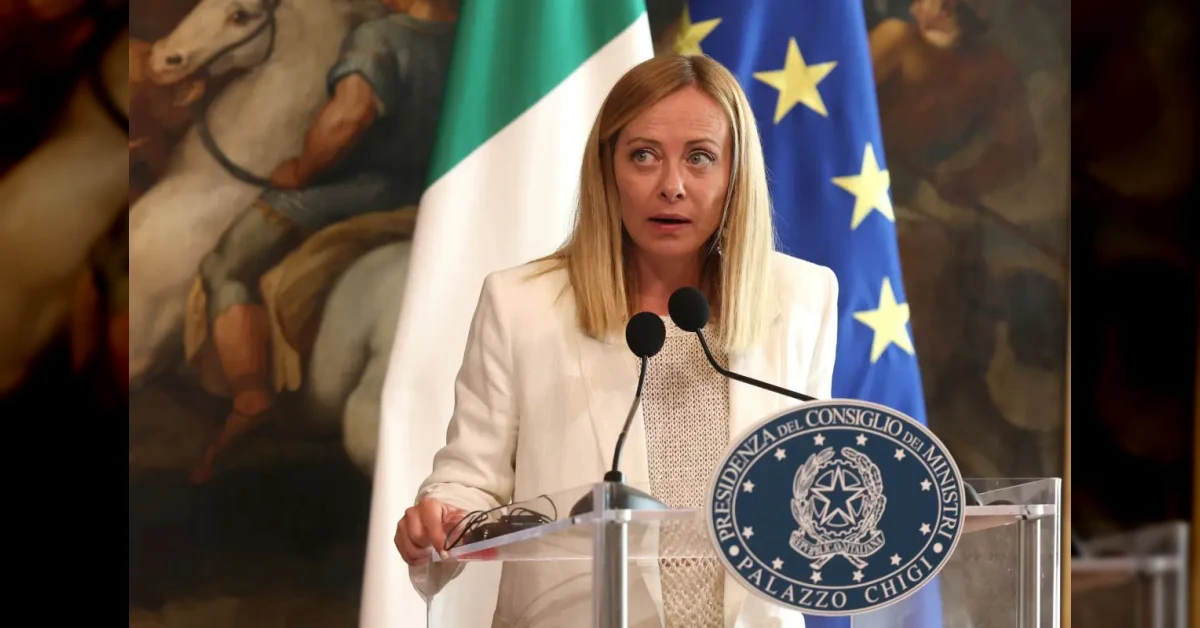 Protesta sindacale durante la commemorazione di Marcinelle con la premier Meloni e Landini