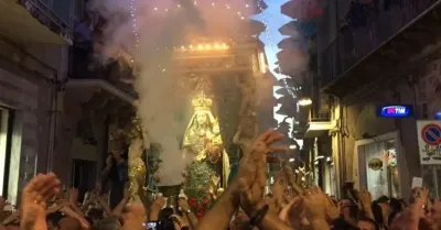 Sciacca, nuovo braciere per la fumata della Madonna