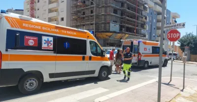 Scontro tra auto e scooter a Sciacca, due feriti