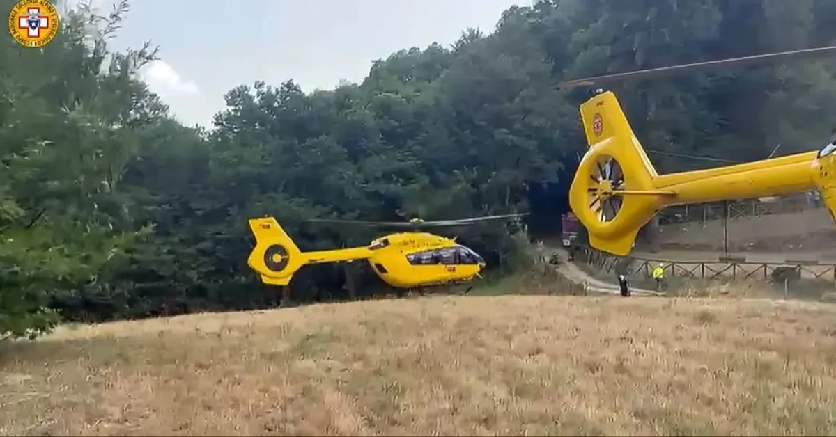 Soccorso alpino su scarpata nel Parmense per il salvataggio di uno scout