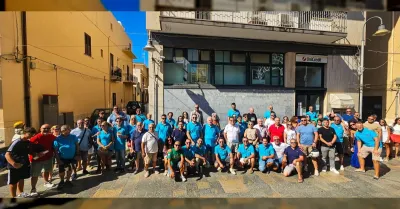Menfi, Raduno delle Vespe in memoria di Melchiorre Collina