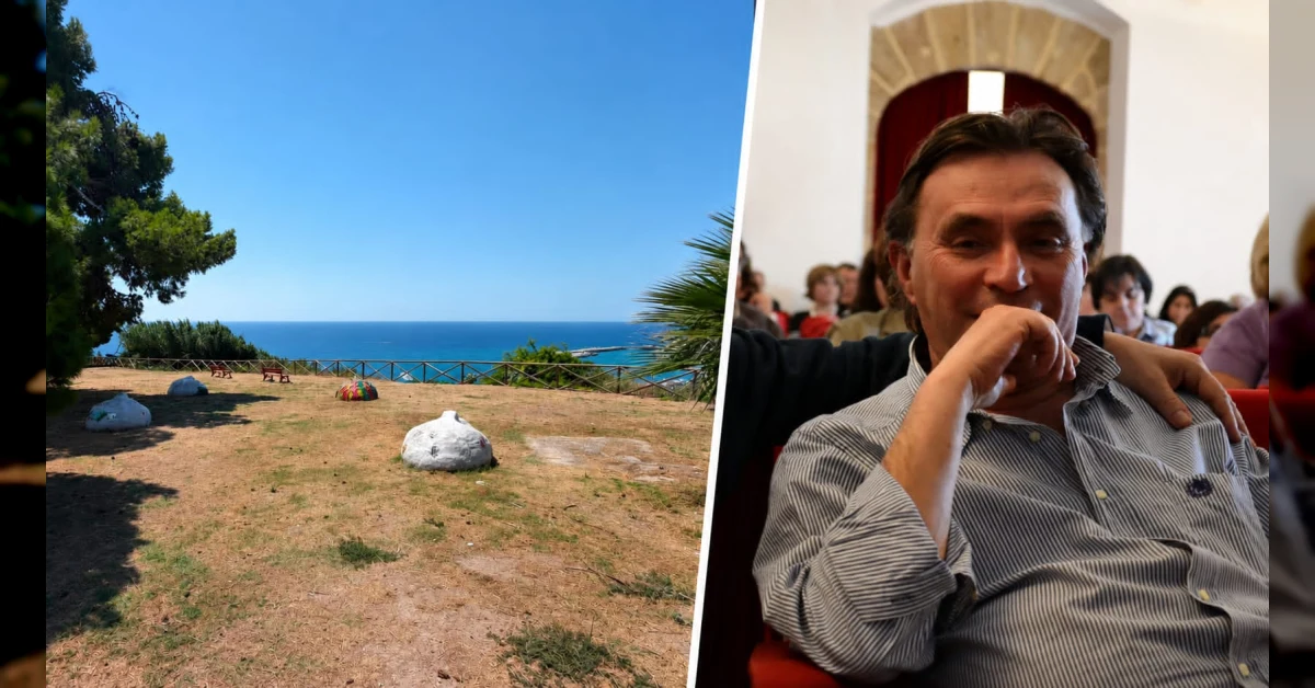 Belvedere Pippo Stranci al Fondo Bernardo di Sciacca con vista sul mare e sul porto