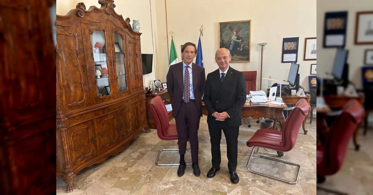 Il prefetto di Agrigento e il commissario Asp durante l'incontro sulla sanità provinciale