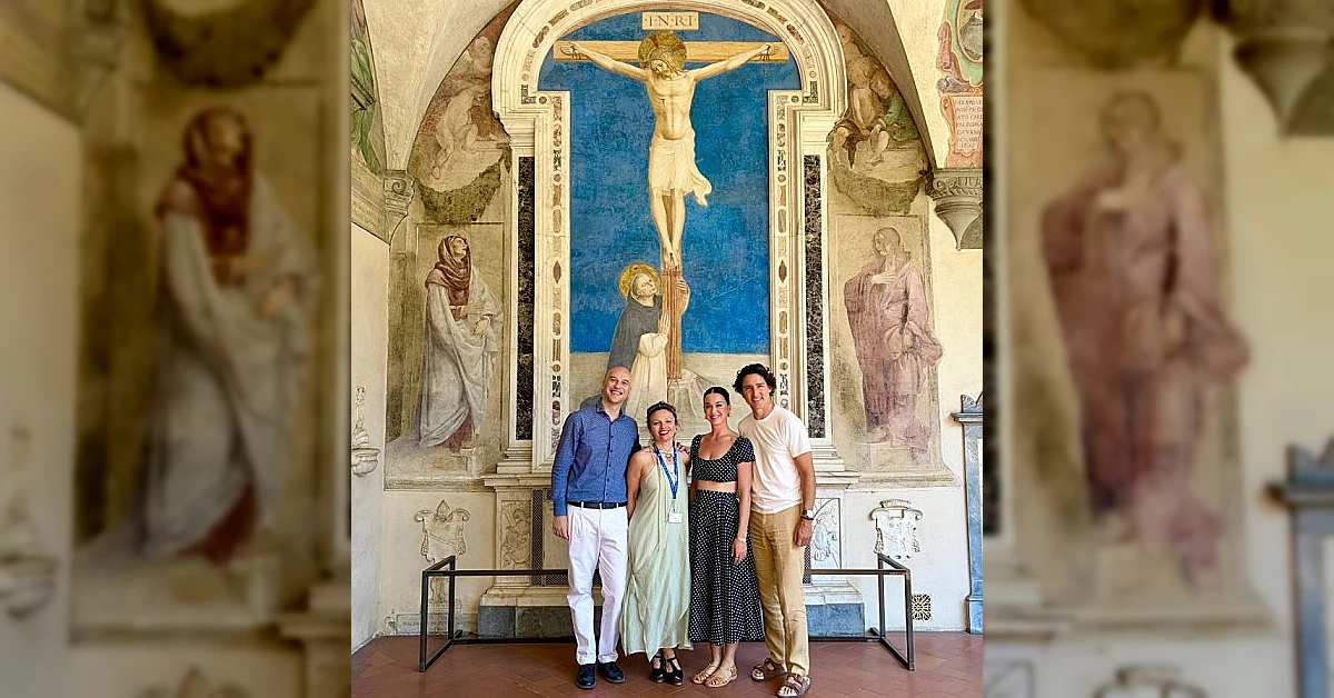 Katy Perry e Justin Trudeau visitano il Museo di San Marco a Firenze tra le opere del Beato Angelico e la mostra Rothko
