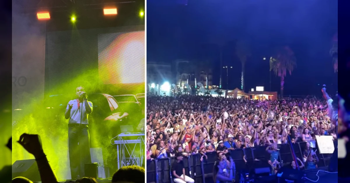 Bagno di folla a Sciacca per l’apertura dell’Azzurro Food con Samurai Jay