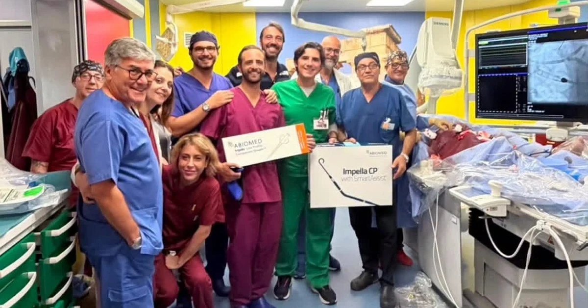Tecnologia Impella in sala di emodinamica all'ospedale di Castelvetrano per interventi cardiaci ad alto rischio