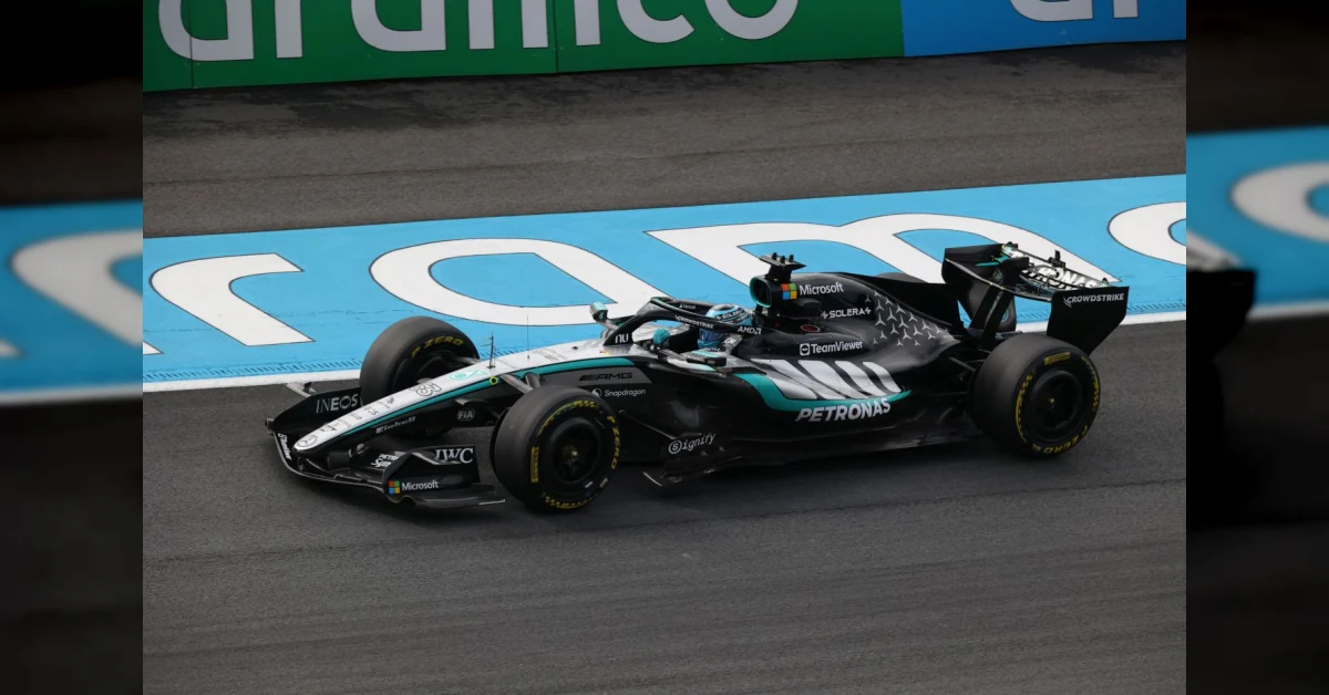 George Russell su Mercedes conquista la pole della Sprint in Olanda con il tempo di 1'11"567