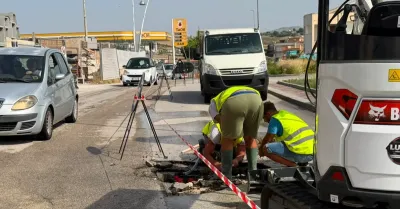 Tante perdite idriche in via Lioni a Sciacca, oggi al via i lavori (Video)