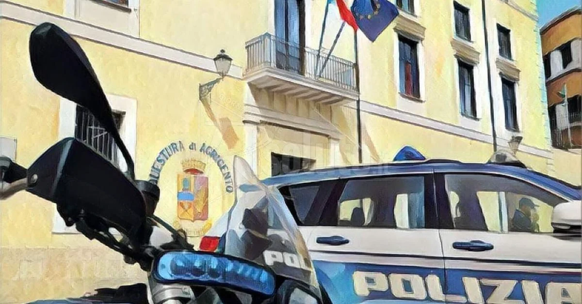 Agente di polizia controlla documenti di locazione per verificare la regolarità degli affitti a stranieri