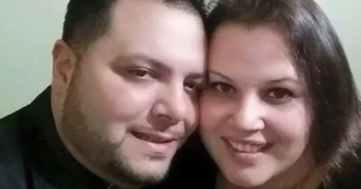 Sandro Valenti con la moglie Francesca