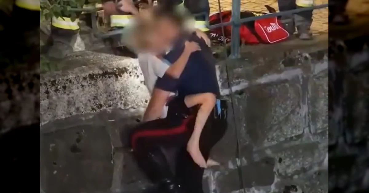Salvataggio di tre bambini nel fiume Passirio a Merano con Carabinieri e Vigili del Fuoco
