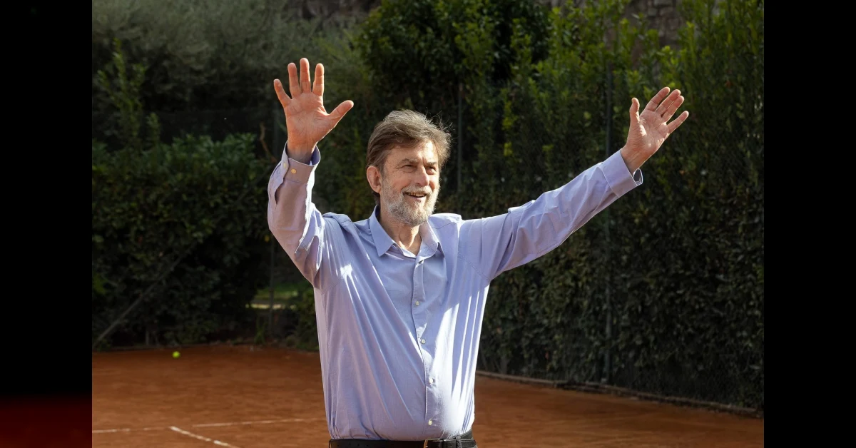 Nanni Moretti ritira il Premio SIAE Andrea Purgatori alla Carriera 2026 a Venezia