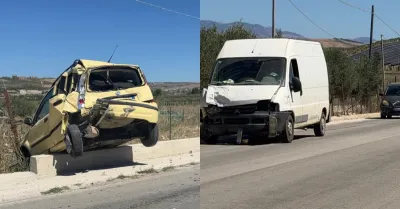 Scontro tra auto e furgone sulla strada per Borgo Bonsignore, anziano ferito