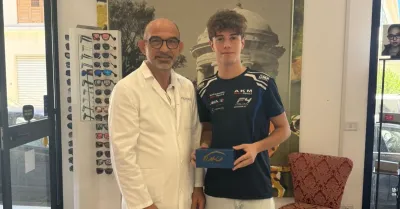 Giuseppe Guirreri, collezione di occhiali dedicata al giovane pilota margheritese